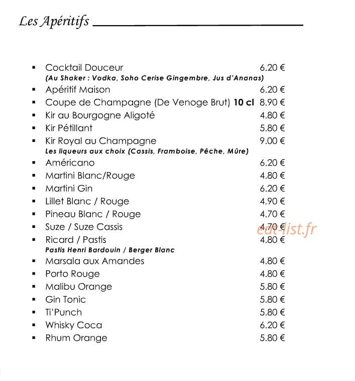 La Virgule — carte page 12
