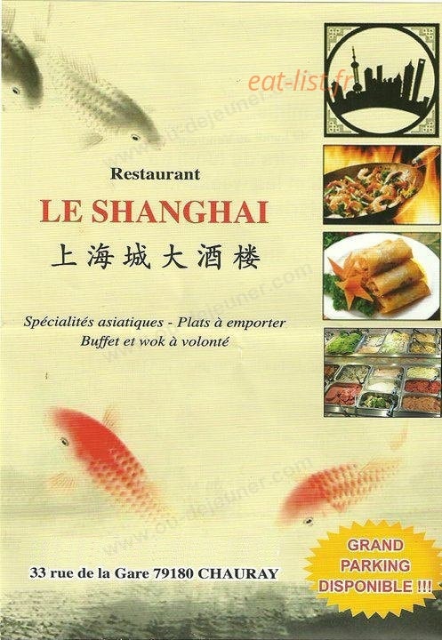 Le Shanghai — carte page 1