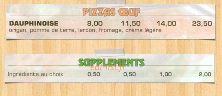 Loyo Pizz — carte page 5