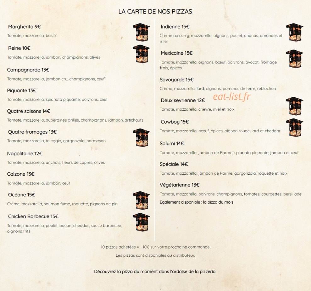 Chez Tito — carte page 1