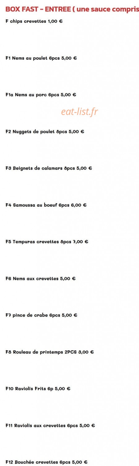 Panda wok — carte page 6