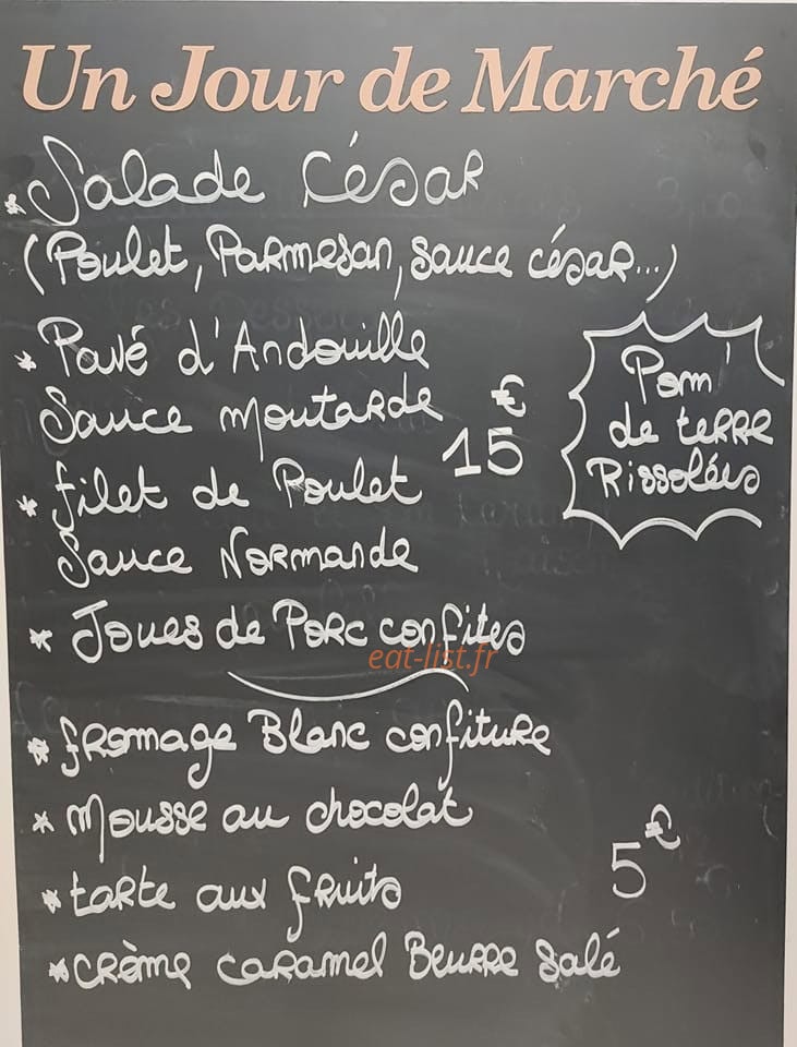 Un Jour de Marché — carte page 1