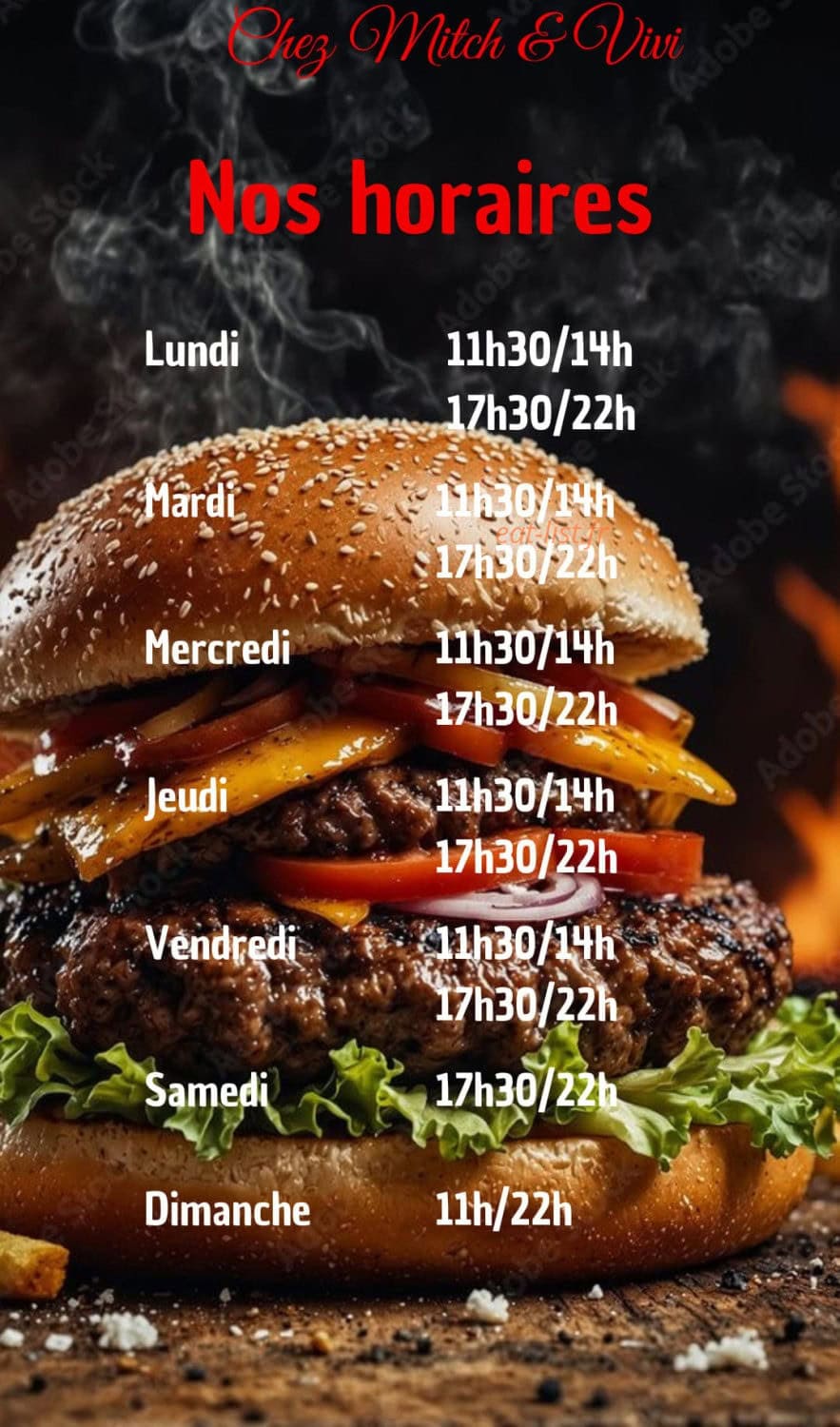 Chez Mitch et Vivi — carte page 1