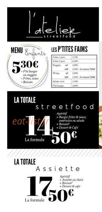 L'atelier — carte page 2