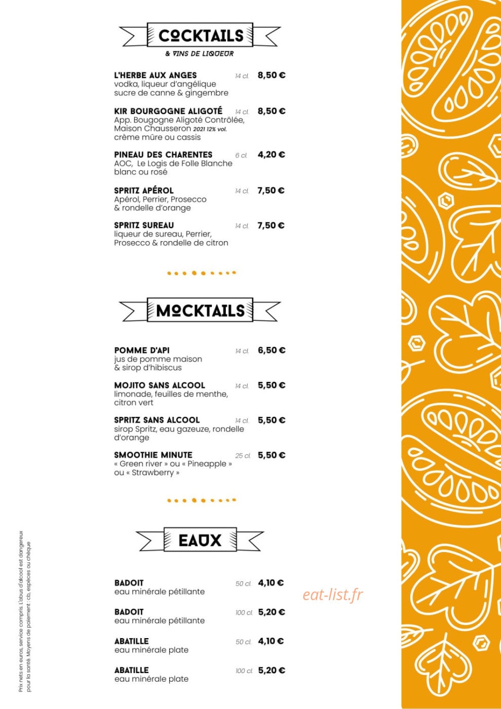 Lânarosé — carte page 2