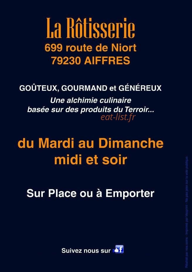 La Rôtisserie — carte page 4