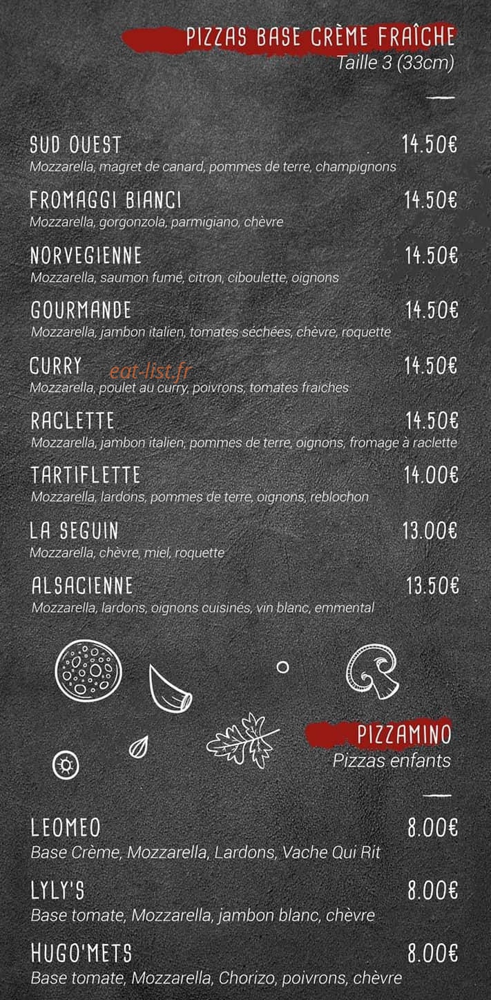Pizzeria Reno'mets — carte page 2