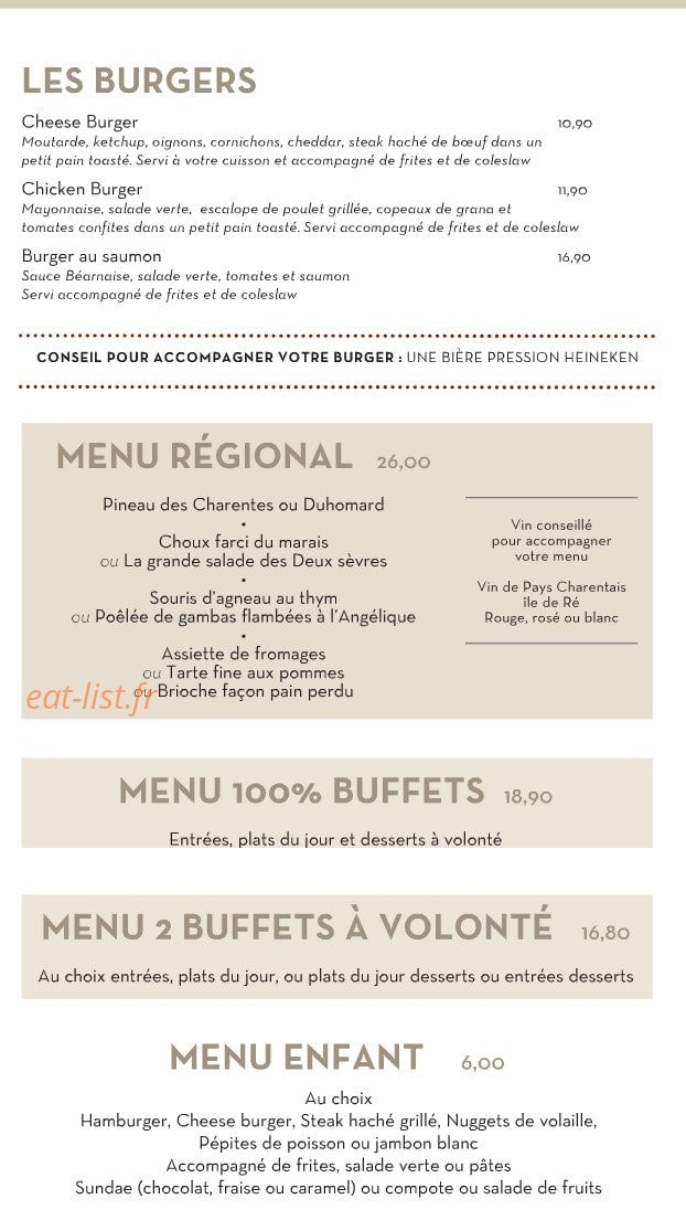 So'Lodge — carte page 5