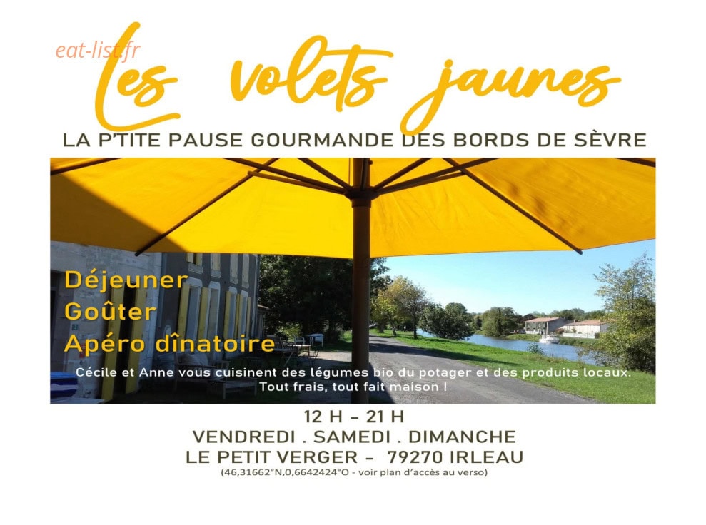 La table des volets jaunes — carte page 1
