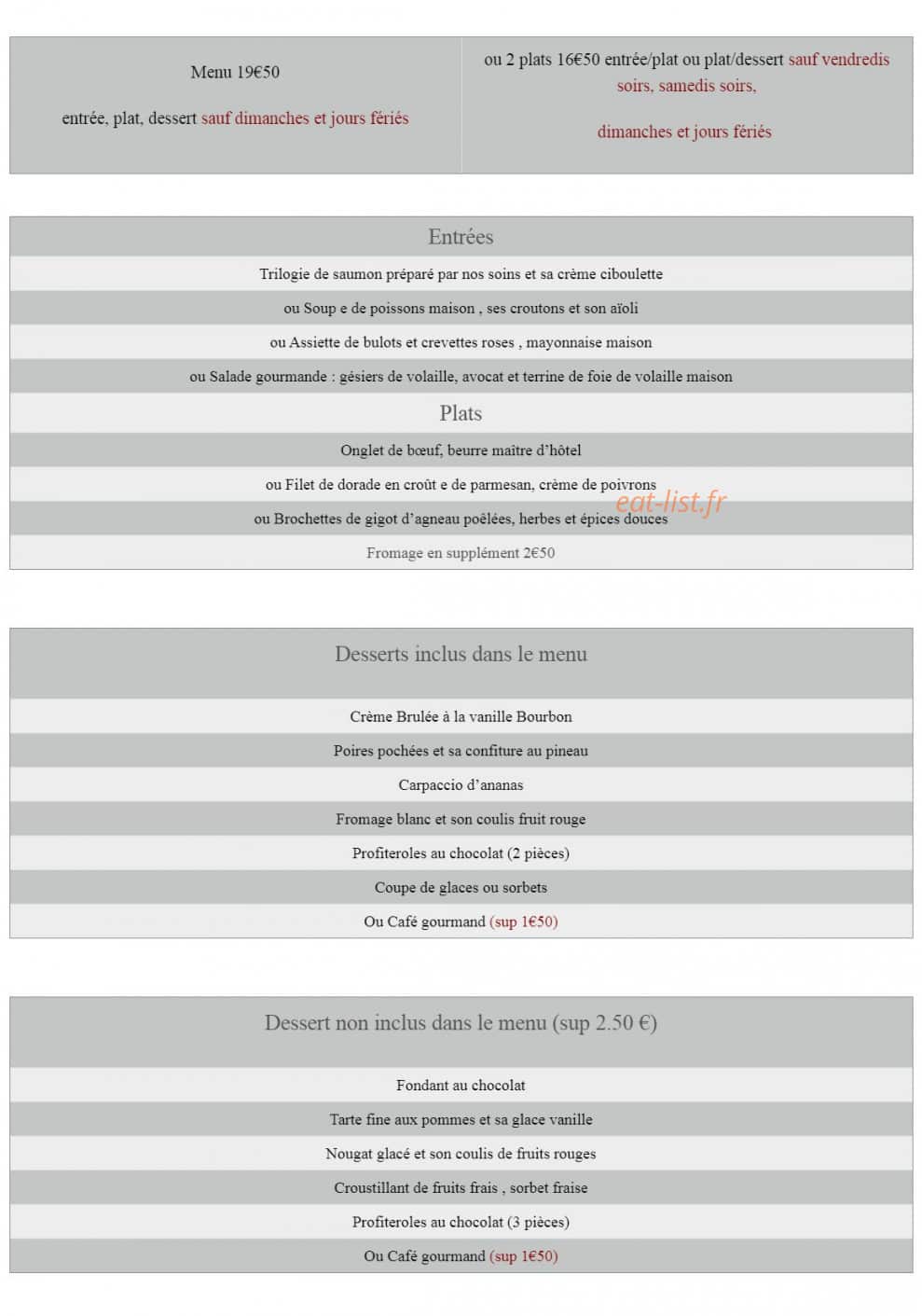 La Boule d'Or — carte page 3