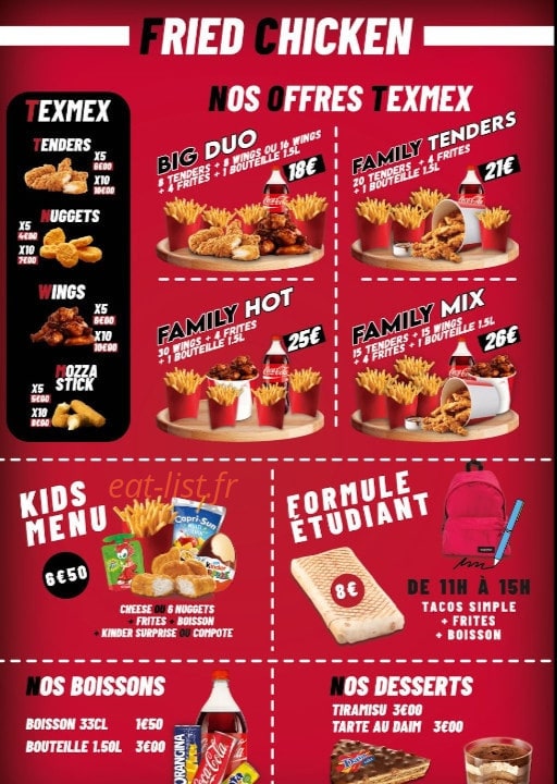So food — carte page 5