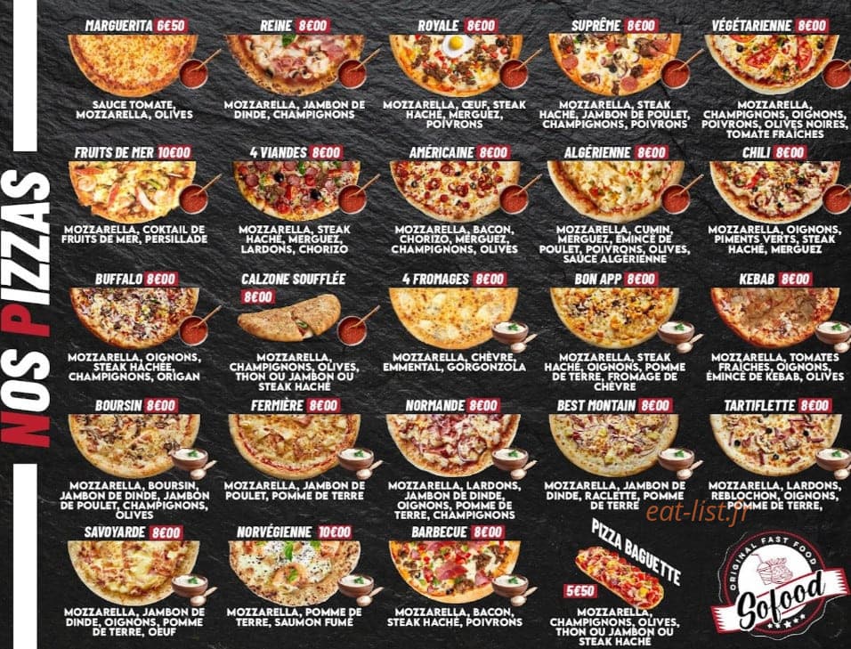 So food — carte page 2