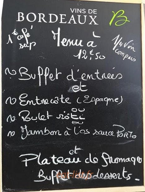 La Croix Des Vignes — carte page 2