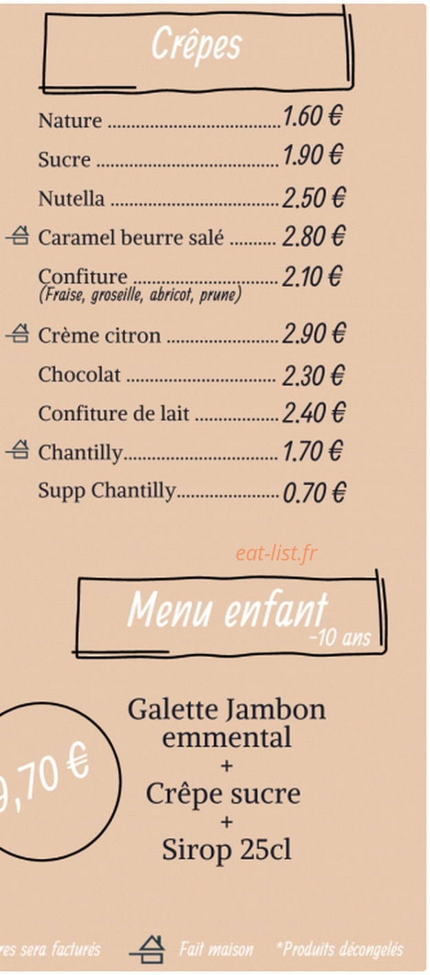 Le Bon Co'Thé — carte page 3