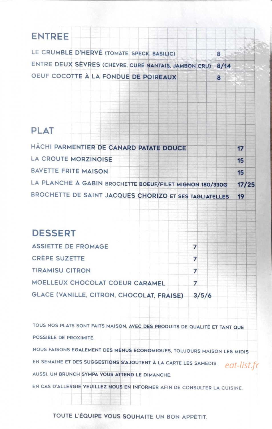 Léon & Suzette — carte page 2