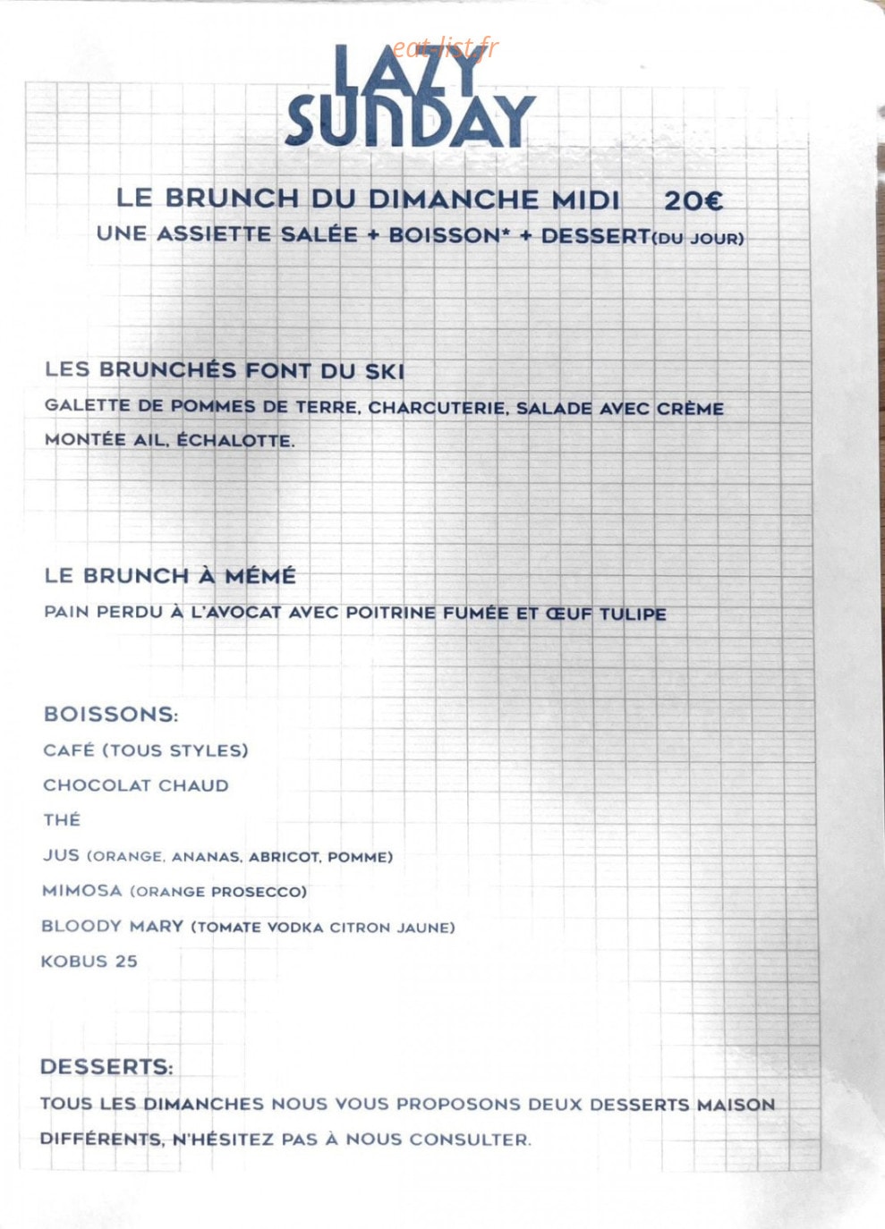 Léon & Suzette — carte page 1