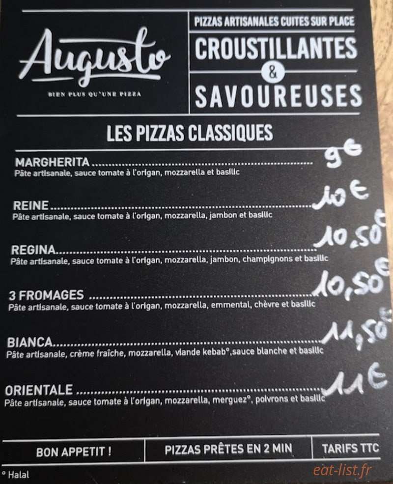 Le Bar'ik — carte page 1