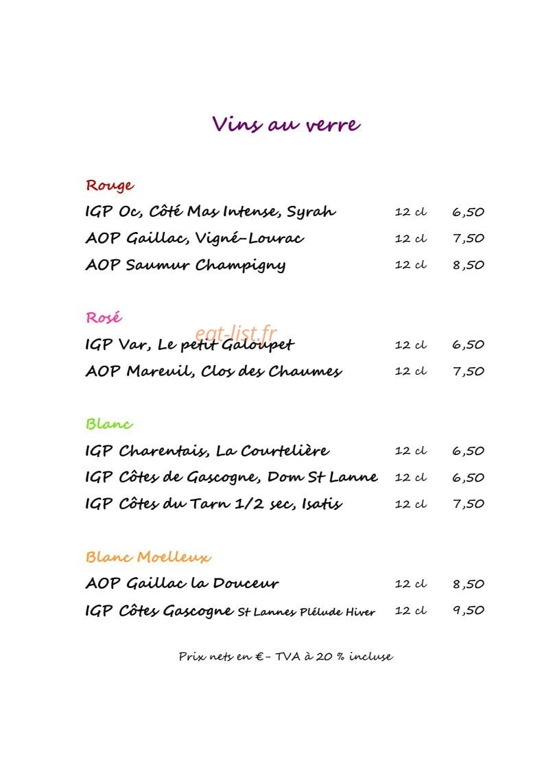 Le Logis Saint Martin — carte page 11