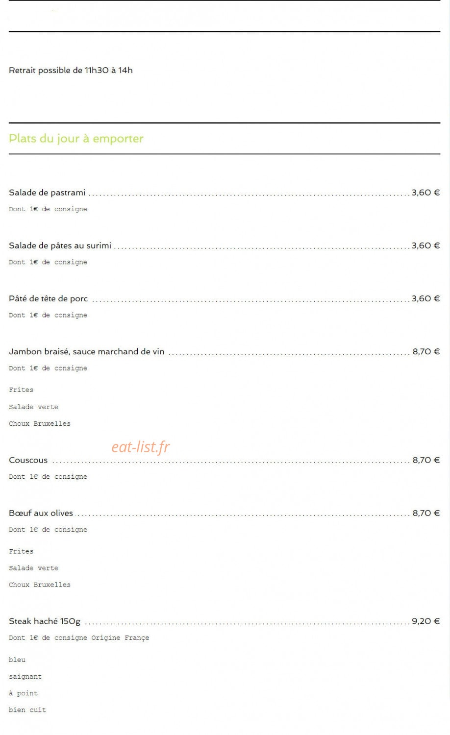 Le Lucky — carte page 5