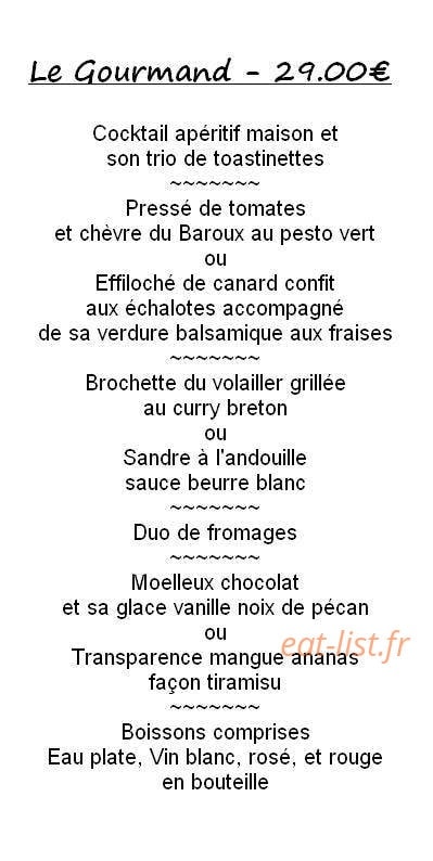 Le Dix Vingt — carte page 2