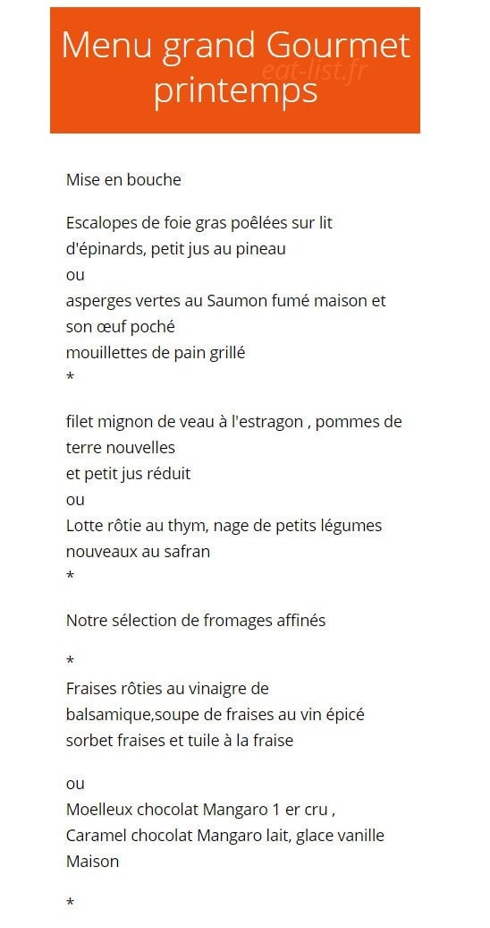 Les Glycines — carte page 1