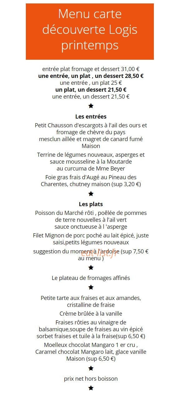 Les Glycines — carte page 3