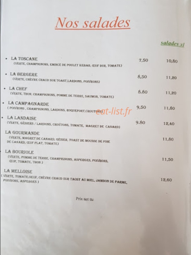 La Bouriole — carte page 5