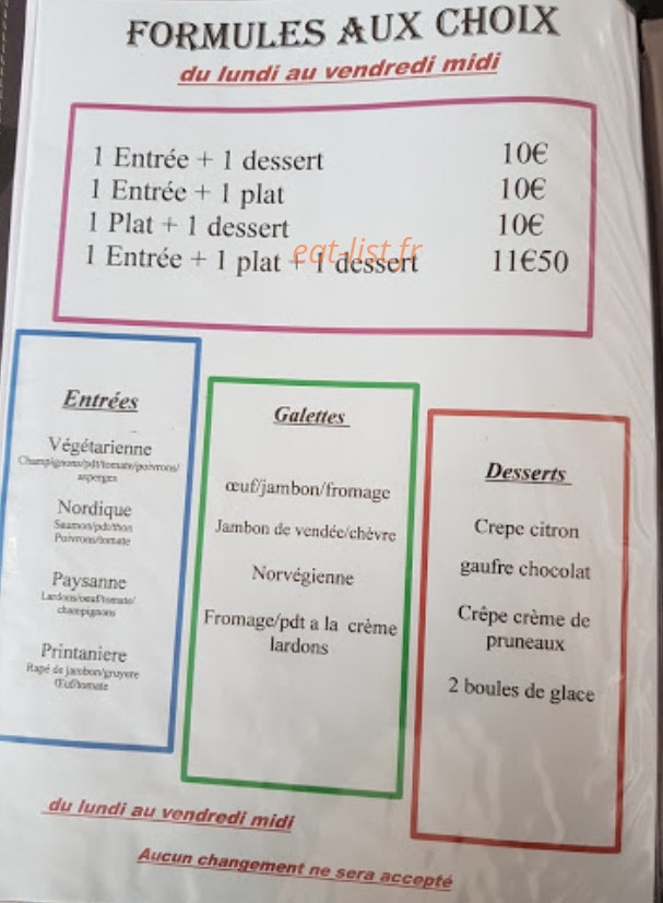La Bouriole — carte page 2