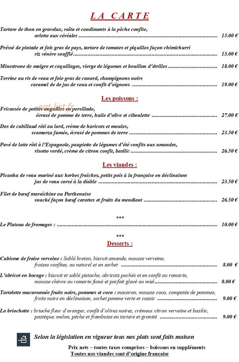 Le Central — carte page 1