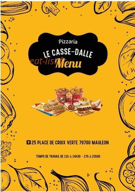 Le casse-dalle — carte page 1