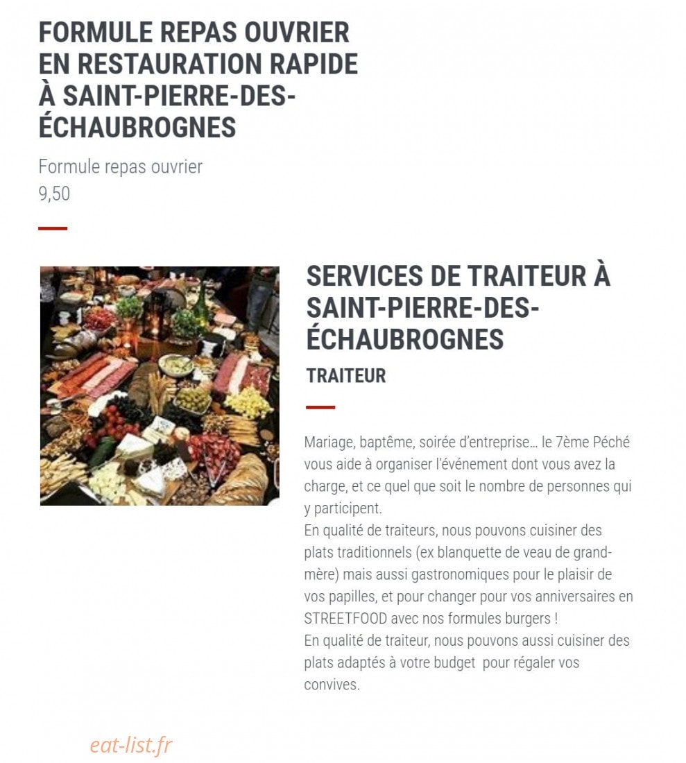 Le 7 ème péché — carte page 7