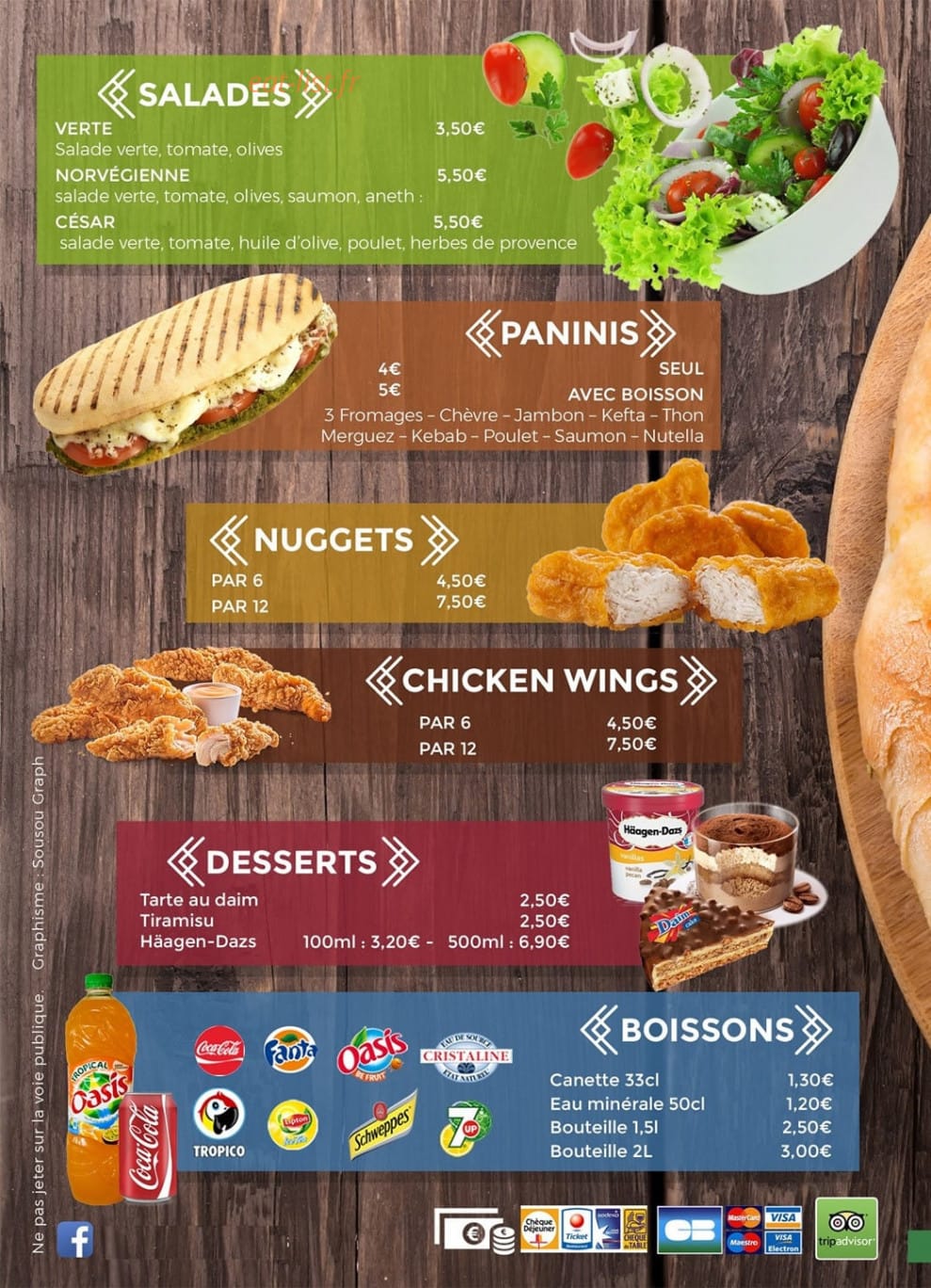 Allo Pizza — carte page 4