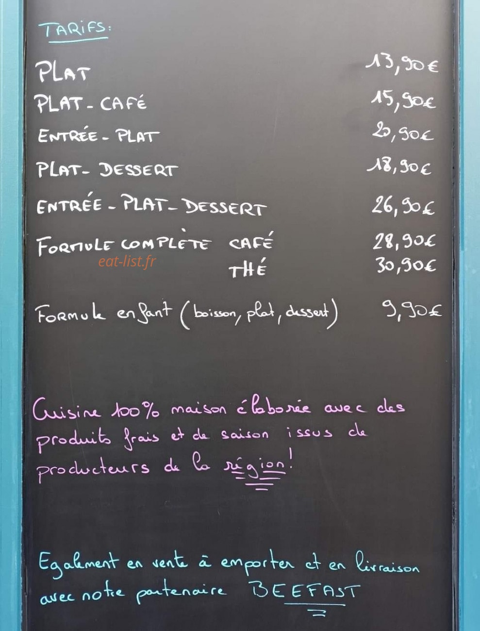 Au Quotidien — carte page 2