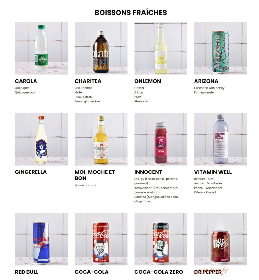 Bagelstein — carte page 8