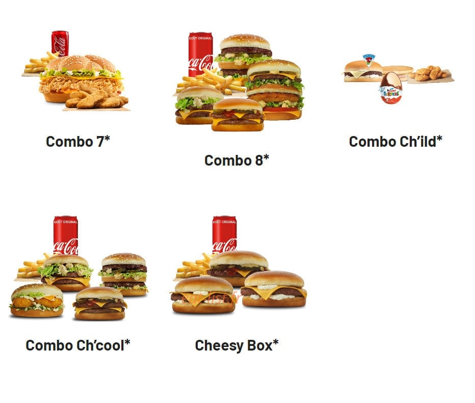 Chamas Burger — carte page 4