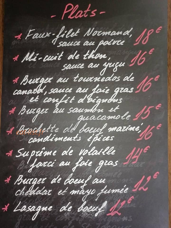 Cheers — carte page 2