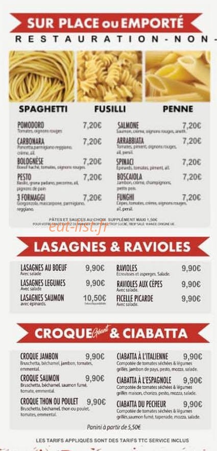 Chez julien — carte page 1