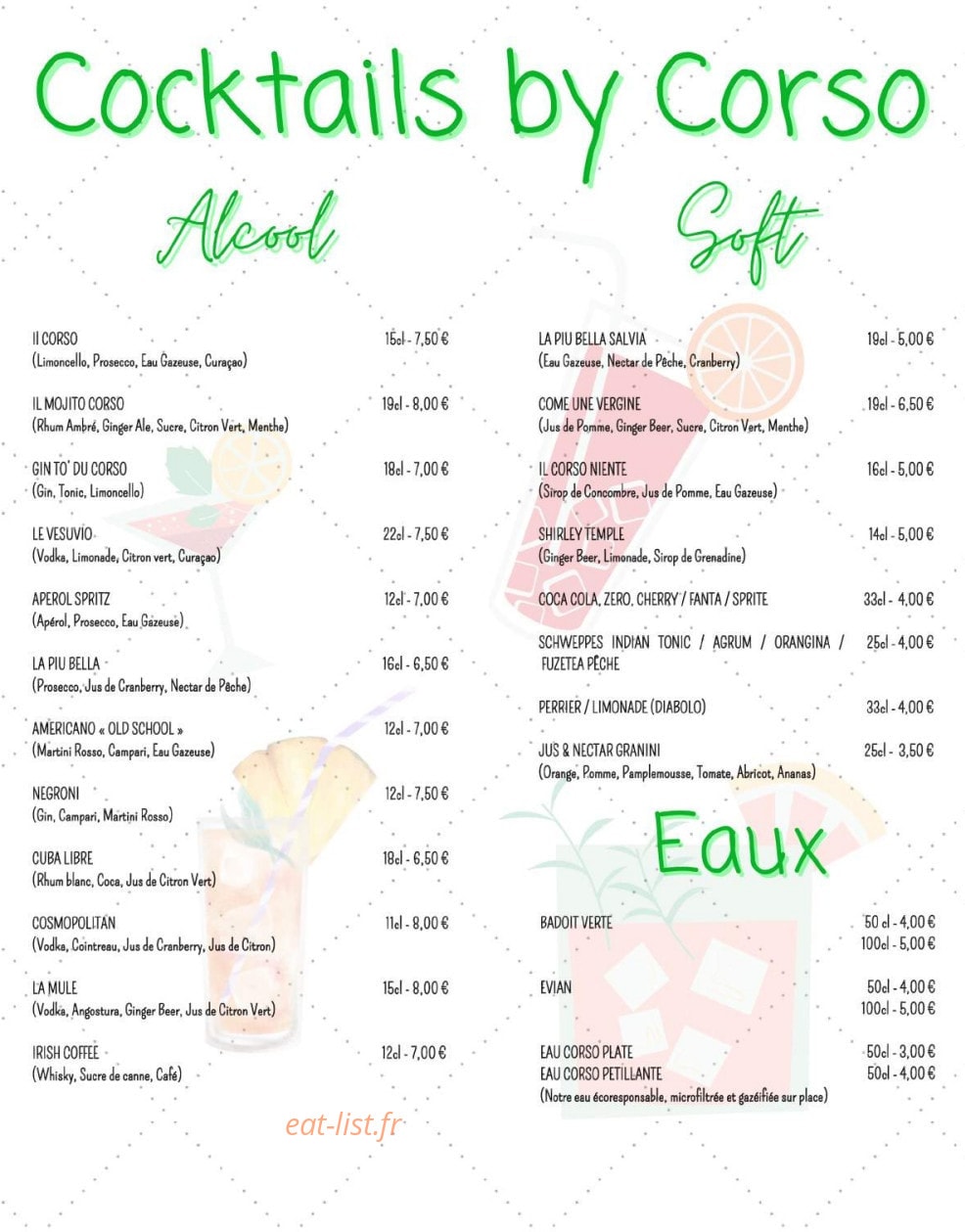 Corso — carte page 3