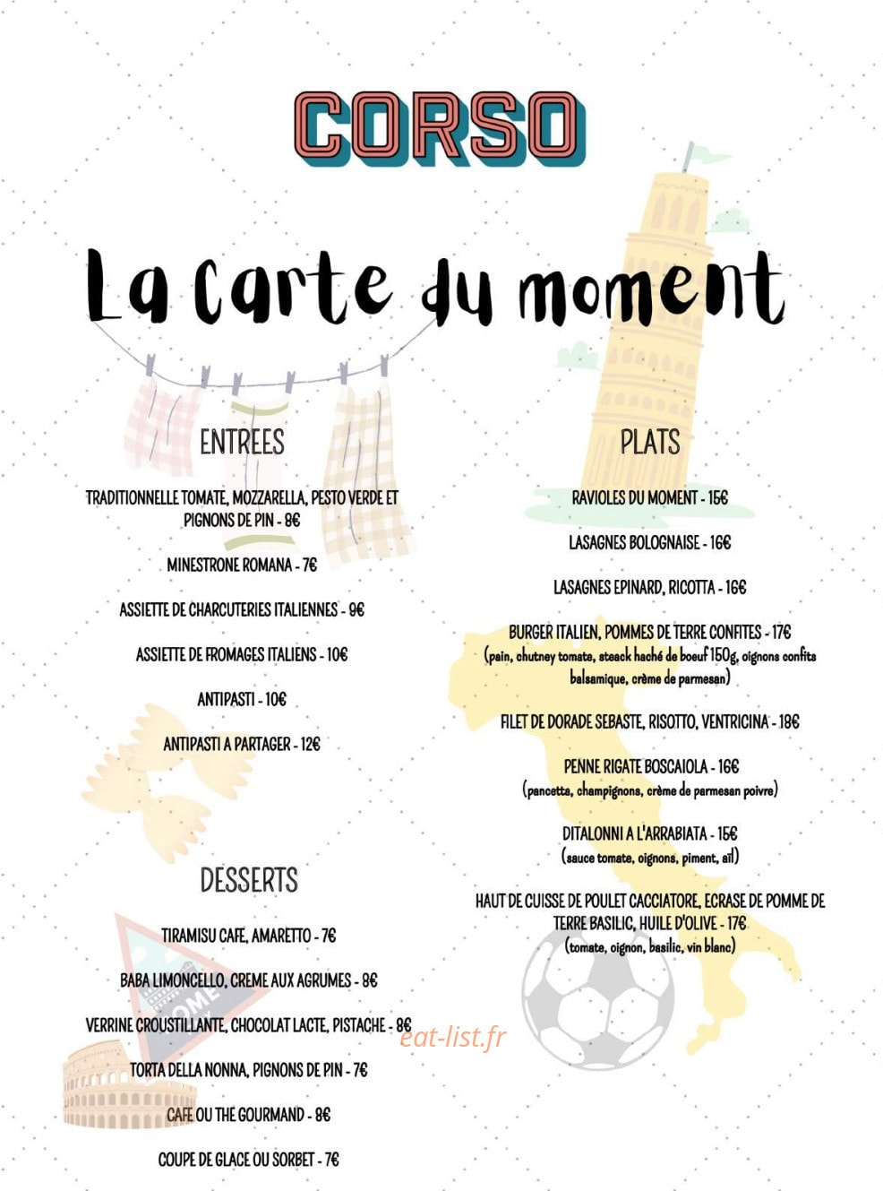 Corso — carte page 2