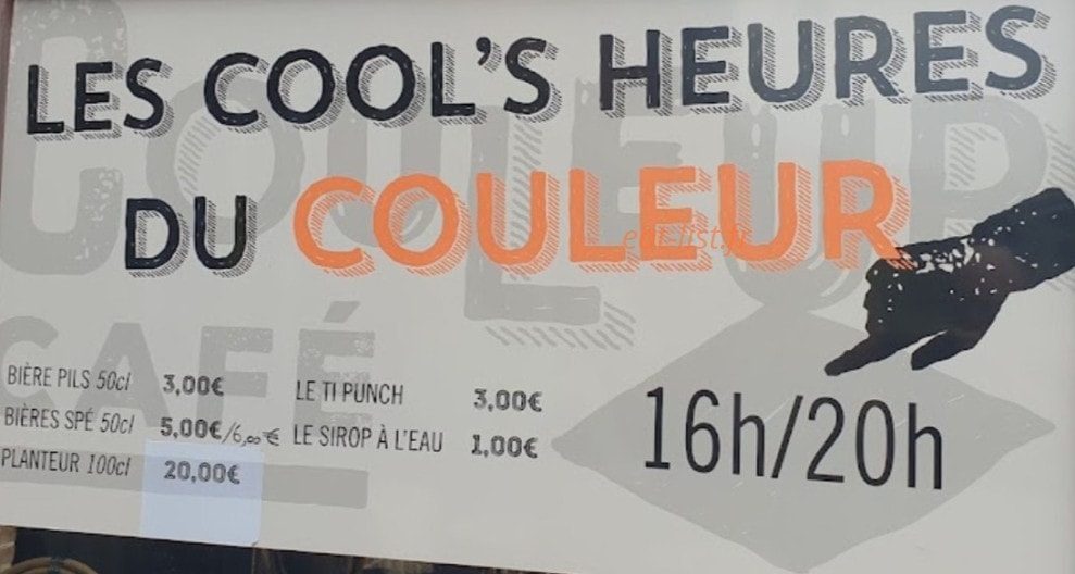 Couleur Café — carte page 8
