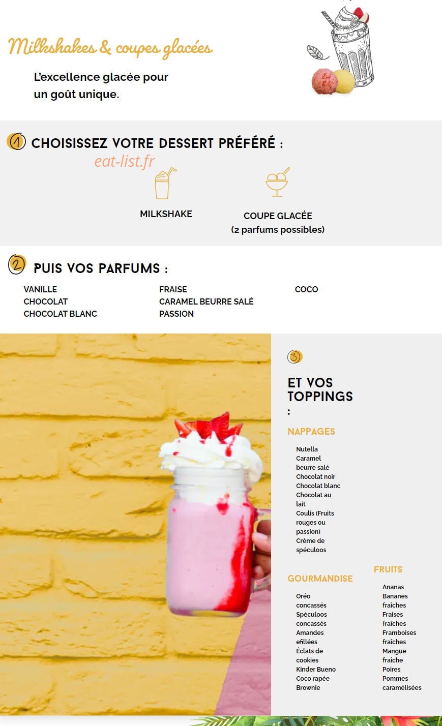 Crêpe Touch — carte page 9