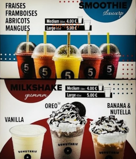 Donuterie — carte page 2