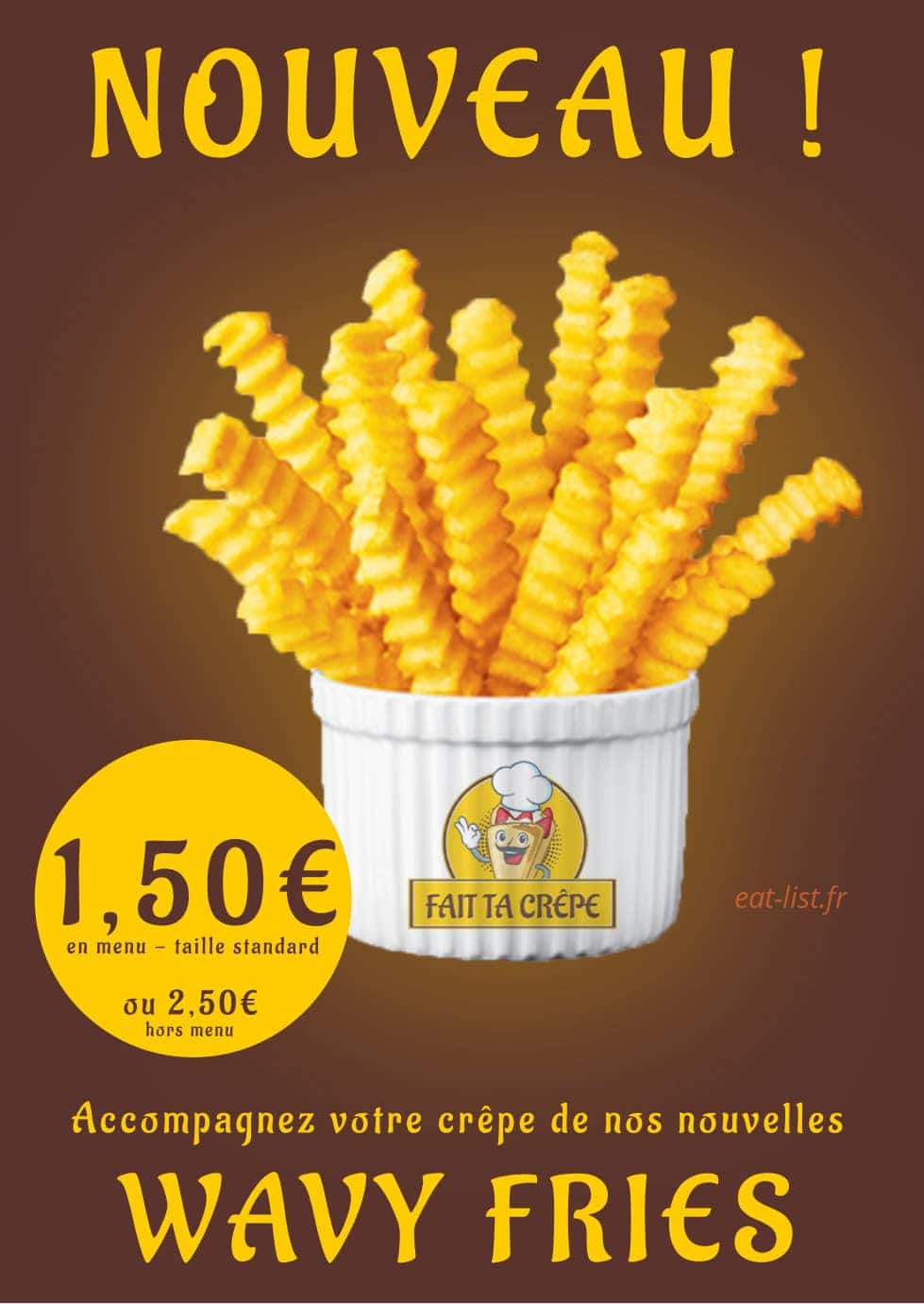 Fait ta crepe — carte page 1