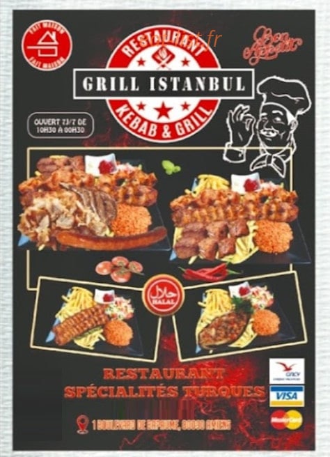 Grill Istanbul — carte page 1