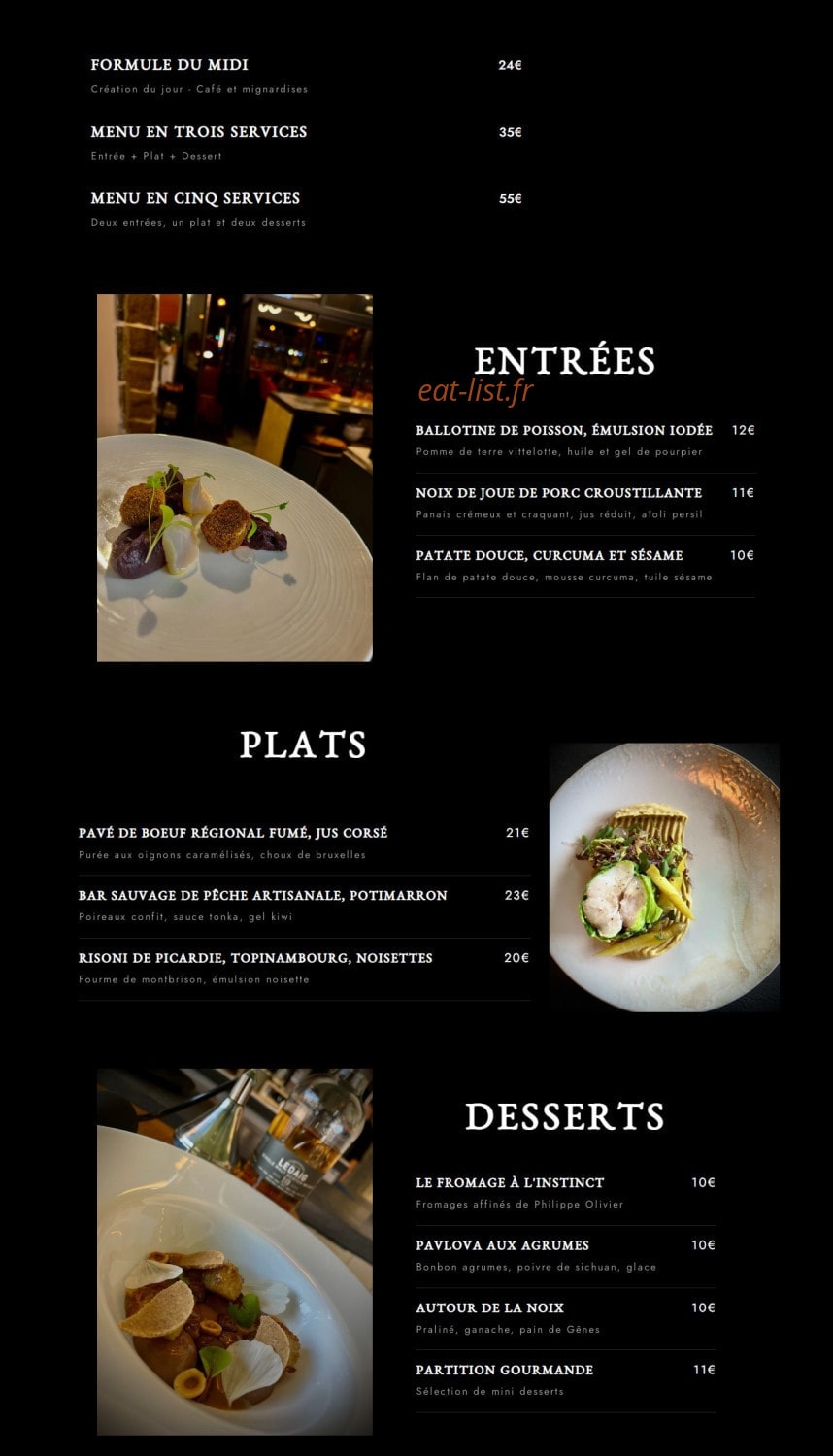Instinct — carte page 1