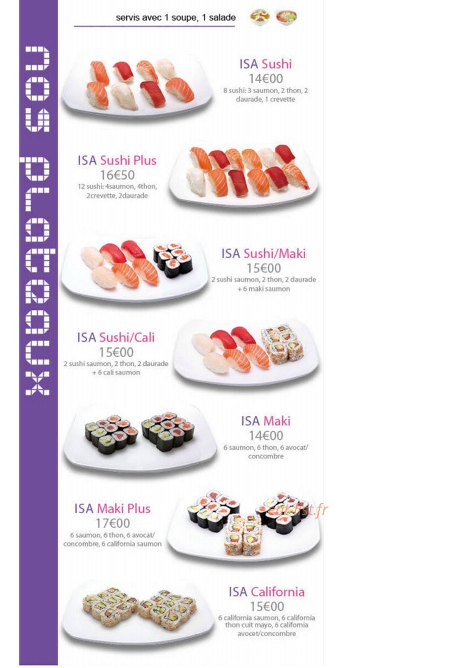 Isakaya — carte page 7