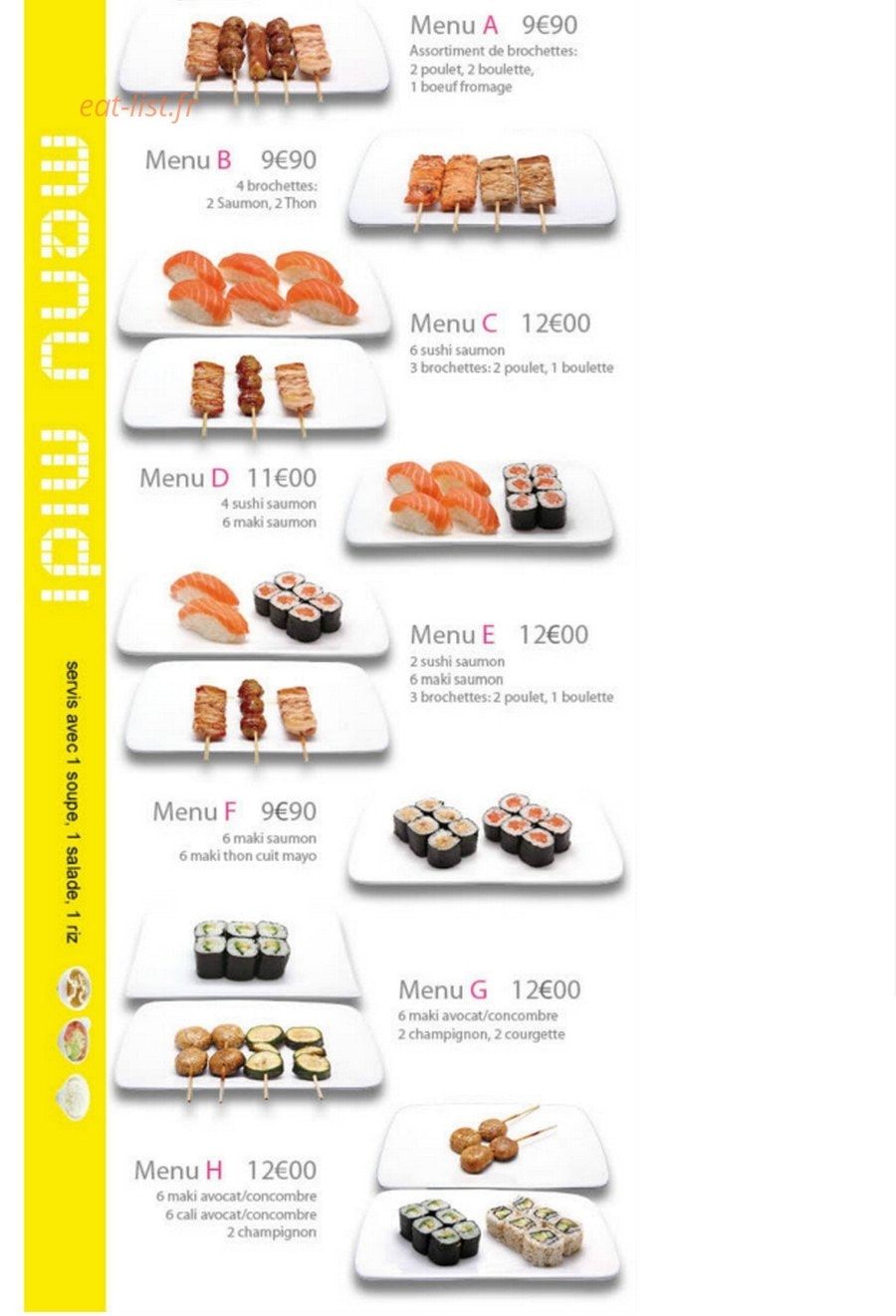 Isakaya — carte page 4