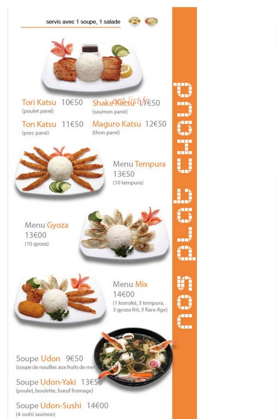 Isakaya — carte page 6