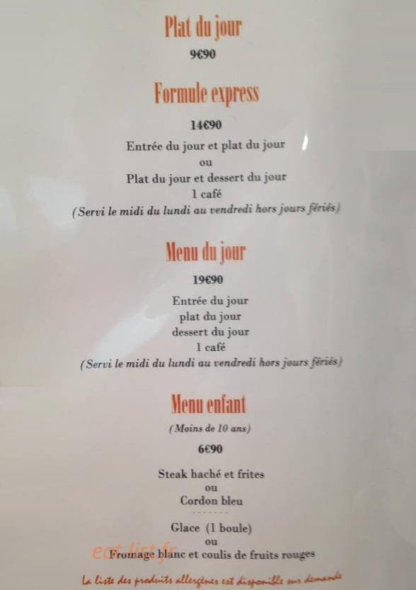 L'Improviste — carte page 2