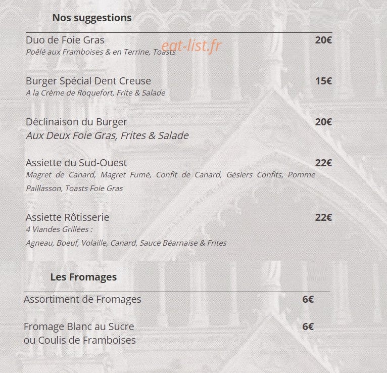 La Dent Creuse — carte page 4